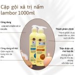 Dầu xả tinh chất nấm, trị gàu, nhờn tăng cường tóc khỏe Lambor 1000ml - Image 5