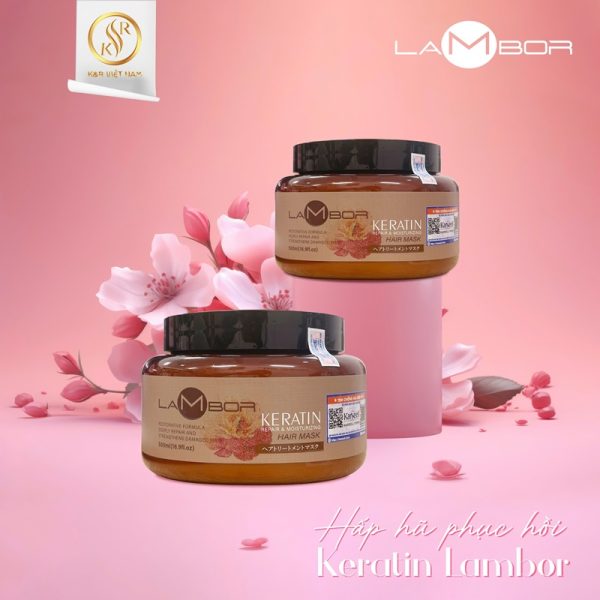 Ủ Tóc Keratin Lambor 500ml (Hũ) - Image 3